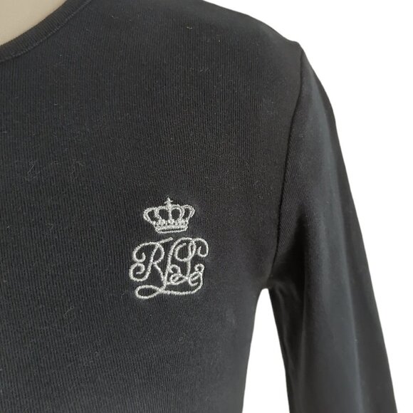 Lauren Ralph Lauren Long Sleeve Monogram Tee - Picture 5 of 5